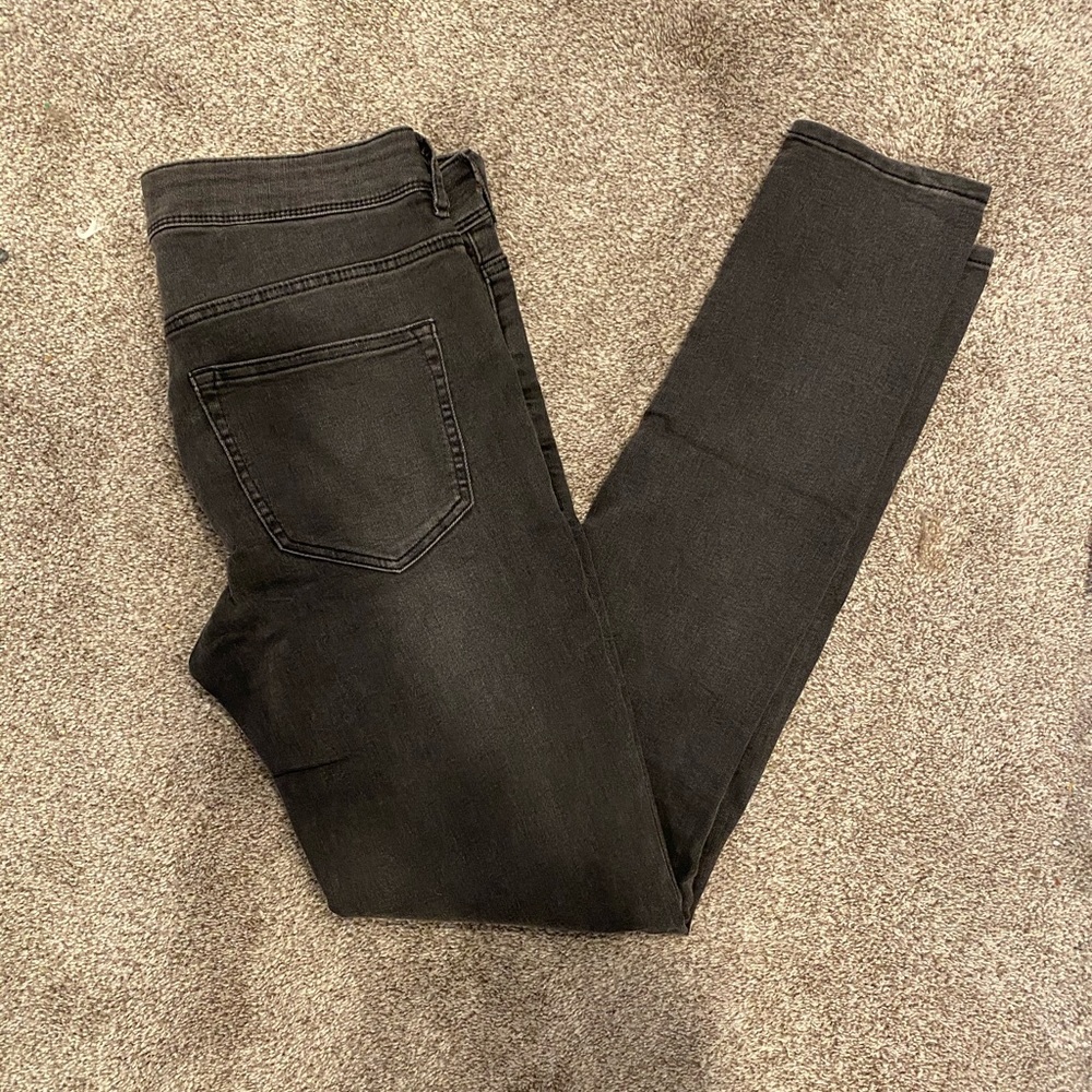 Divided Black Jeans